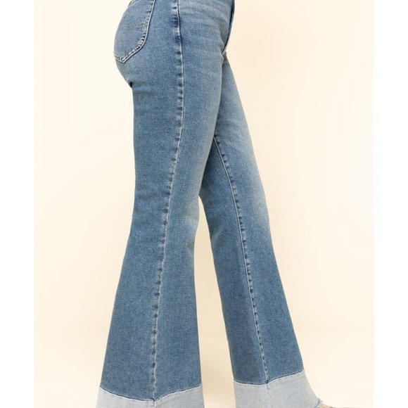 Lee Vintage Modern Bell Bottom Flare Jeans - Picture 10 of 14